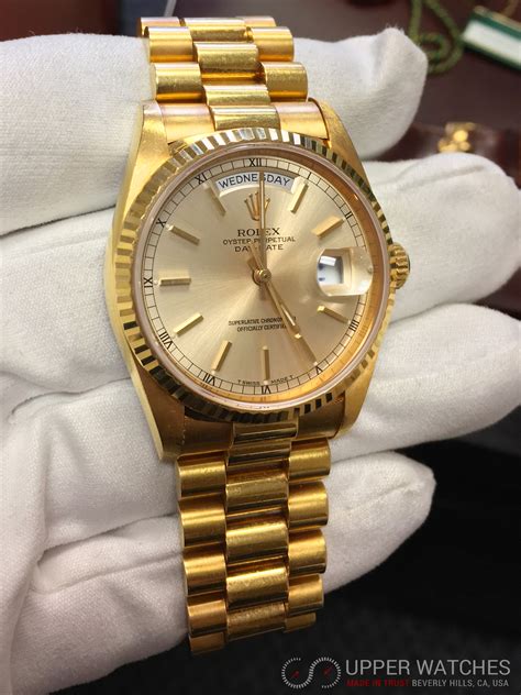 rolex presidential gold watch men|new Rolex presidential watch prices.